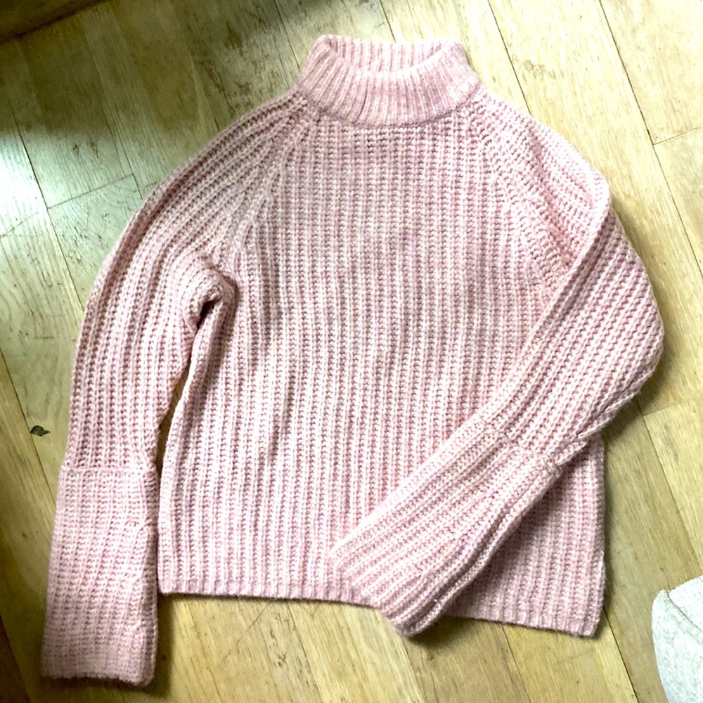 NWT Who What Wear Collection Christine sweater pink